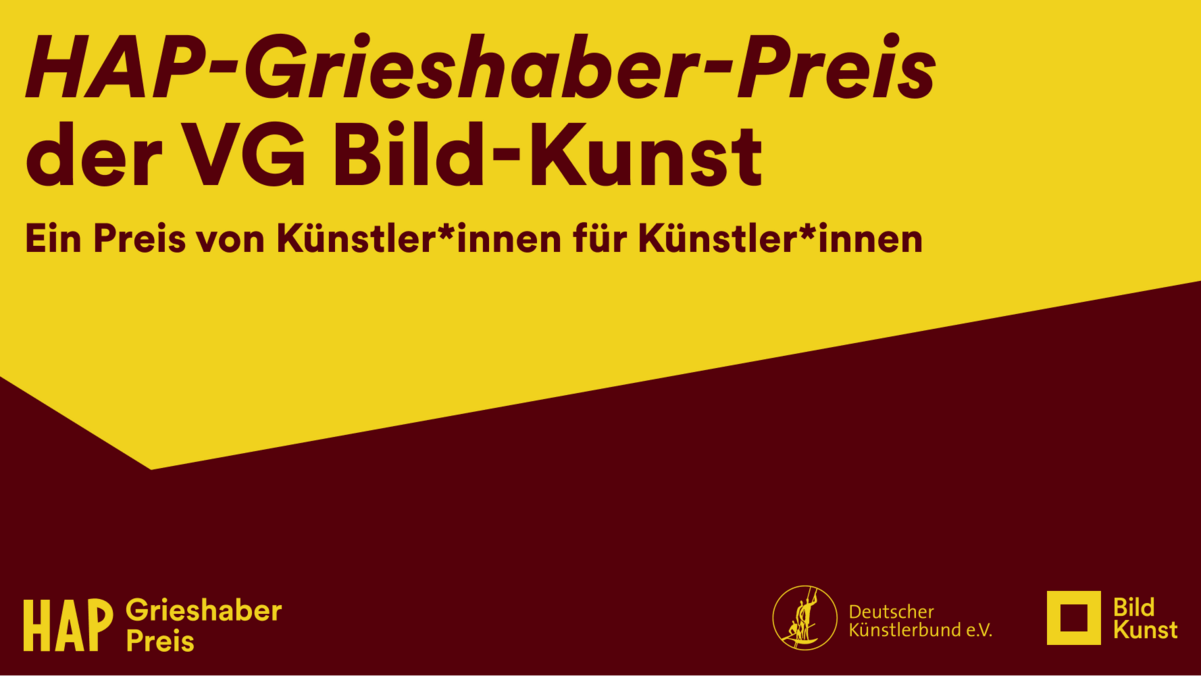 Key Visual des HAP-Grieshaber-Preises